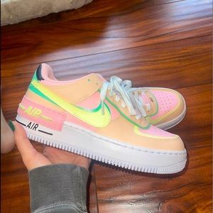 Pastel Nike AF1's